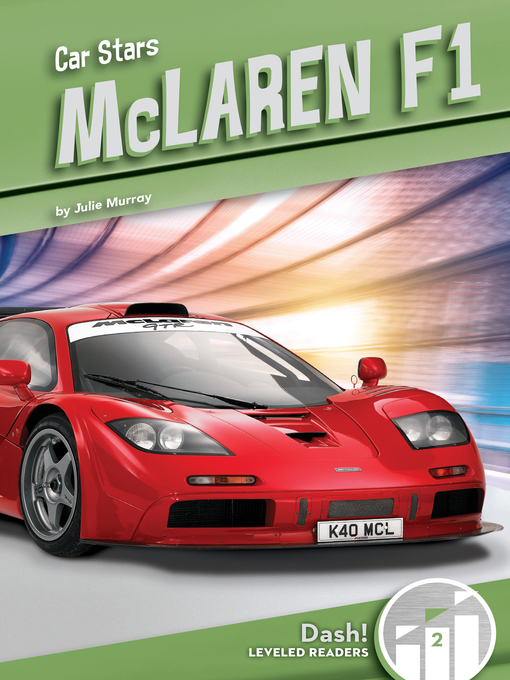Title details for McLaren F1 by Julie Murray - Available